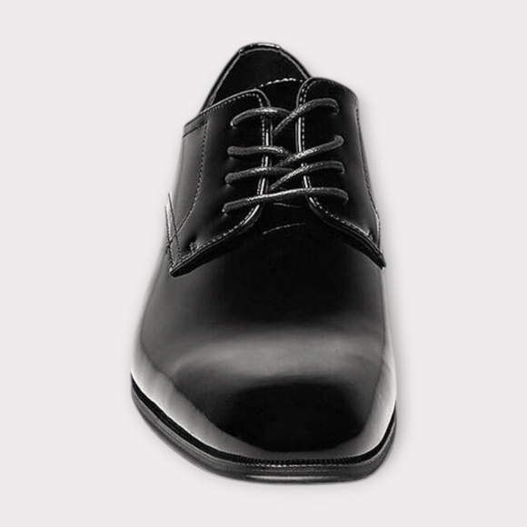 Mens  Florsheim Tux Plain Oxford, Black Patent Leather. 14212-004 main image 7
